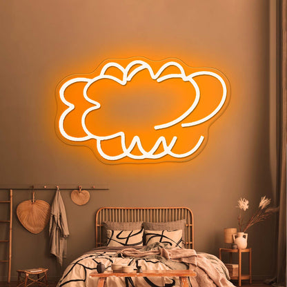 Cloud Twins Cute Neon Signs For Kids Bedroom