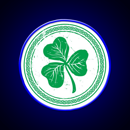 Clover Braid Light Green Whiskey Drink Bar Led Neon Sign Rgb Color - Shineneon