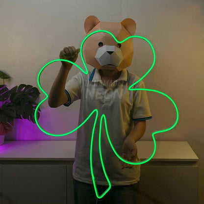 Clover Leaf Led Neon Sign Casino Led Neon Sign | Shineneon