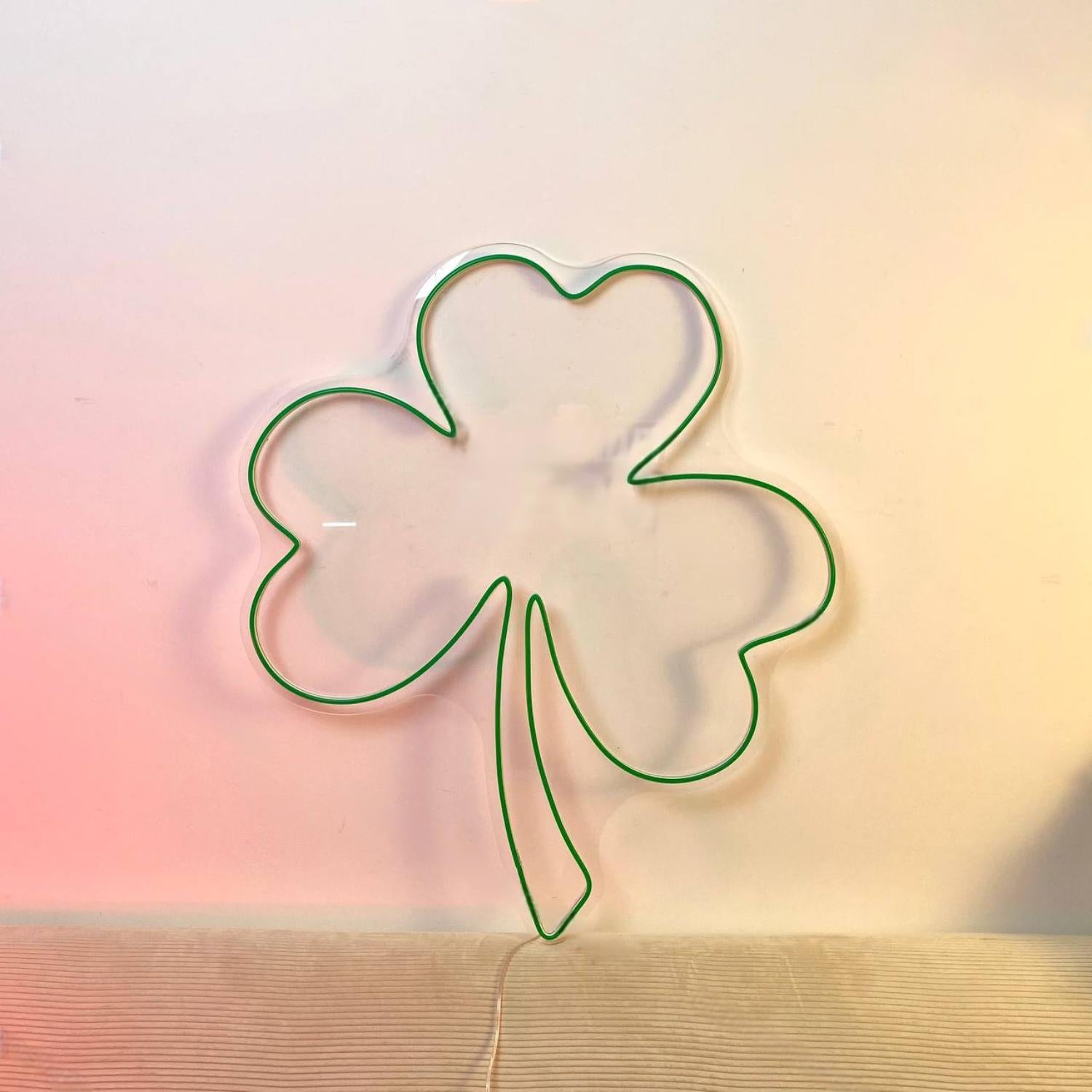 Clover Leaf Led Neon Sign Casino Led Neon Sign | Shineneon
