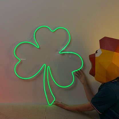 Clover Leaf Led Neon Sign Casino Led Neon Sign | Shineneon