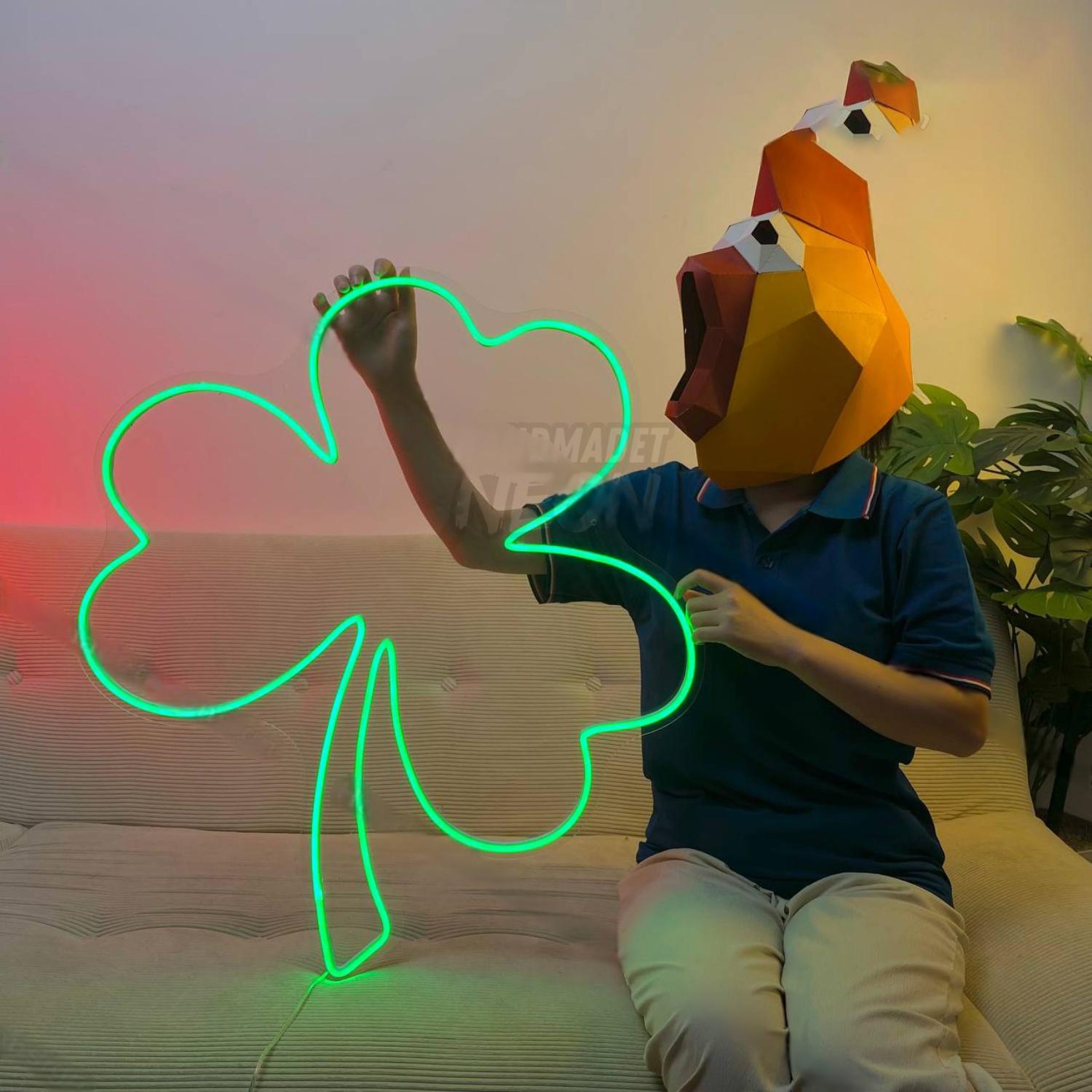 Clover Leaf Led Neon Sign Casino Led Neon Sign | Shineneon