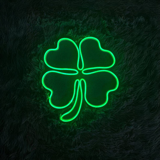 Clover Leaf Led Sign