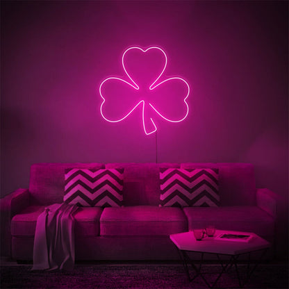 Clover Led Neon Sign For Office Bar And Wedding Ambiance - Shineneon