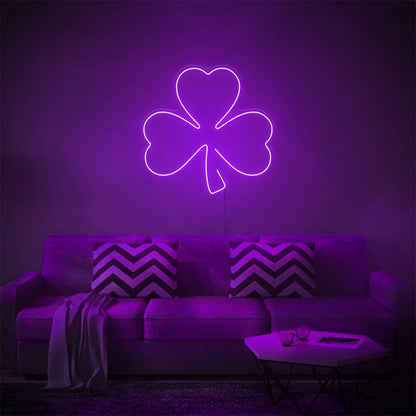 Clover Led Neon Sign For Office Bar And Wedding Ambiance | Shineneon