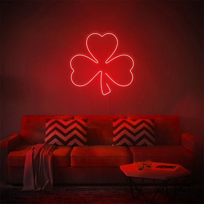 Clover Led Neon Sign For Office Bar And Wedding Ambiance - Shineneon