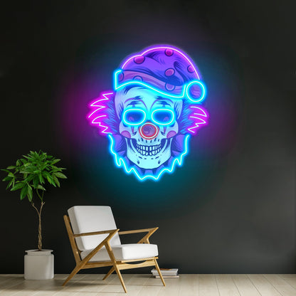 Clown Skull Led Neon Sign Light Custom Led Signs - Shineneon