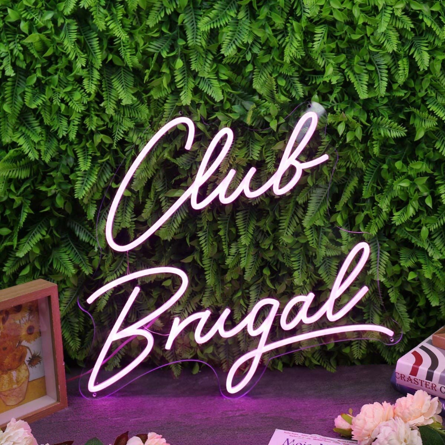 Club Brugal Purple Led Neon Sign - Shineneon