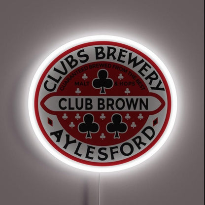 Clubs Brewery Brown Ale Rgb Led Neon Sign - Shineneon
