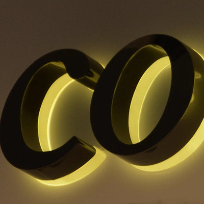 Co 3D Backlit Channel Letters Led Light Sign - Shineneon