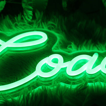 Coach A Green Led Neon Sign - Shineneon