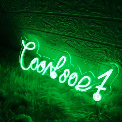 Coach A Green Led Neon Sign - Shineneon