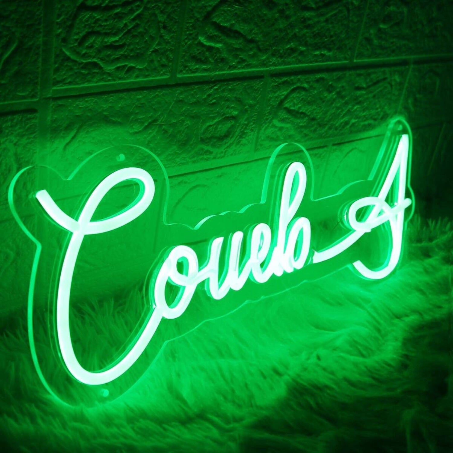 Coach A Green Led Neon Sign - Shineneon
