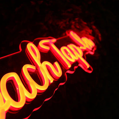 Coach Tap Em Orange Led Neon Sign - Shineneon