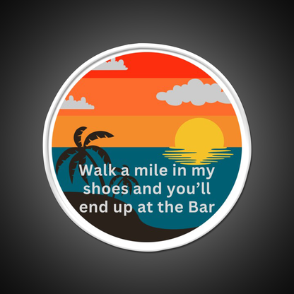 Coastal Bar Life Man Cave Bar Led Neon Sign