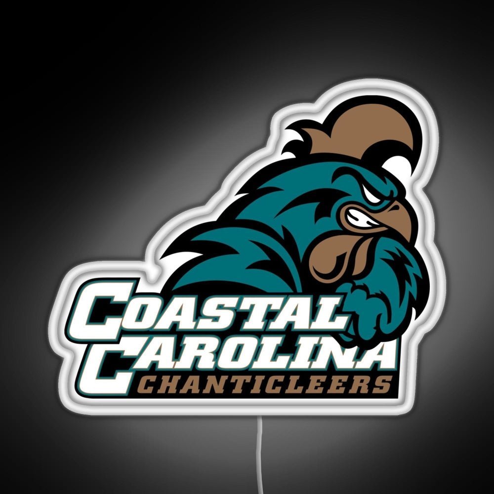 Coastal Carolina Chanticleers Rgb Led Neon Sign Pop Wall Art - Shineneon