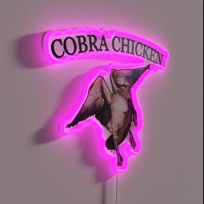 Cobra Chicken Rgb Led Neon Sign - Shineneon