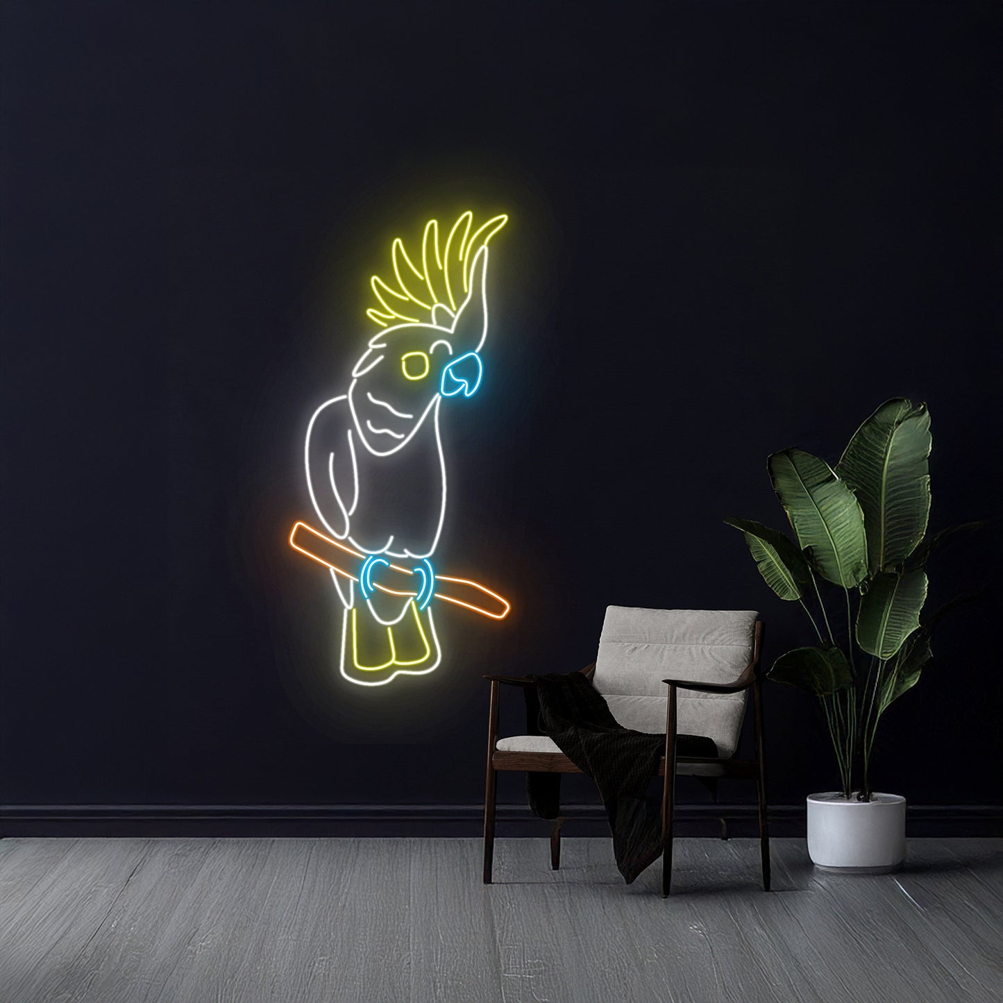 Cockatoo Led Sign