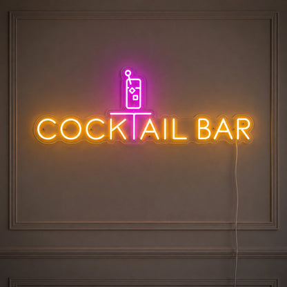 Cocktail Bar Bottle Neon Sign LED Neon Sign main product image