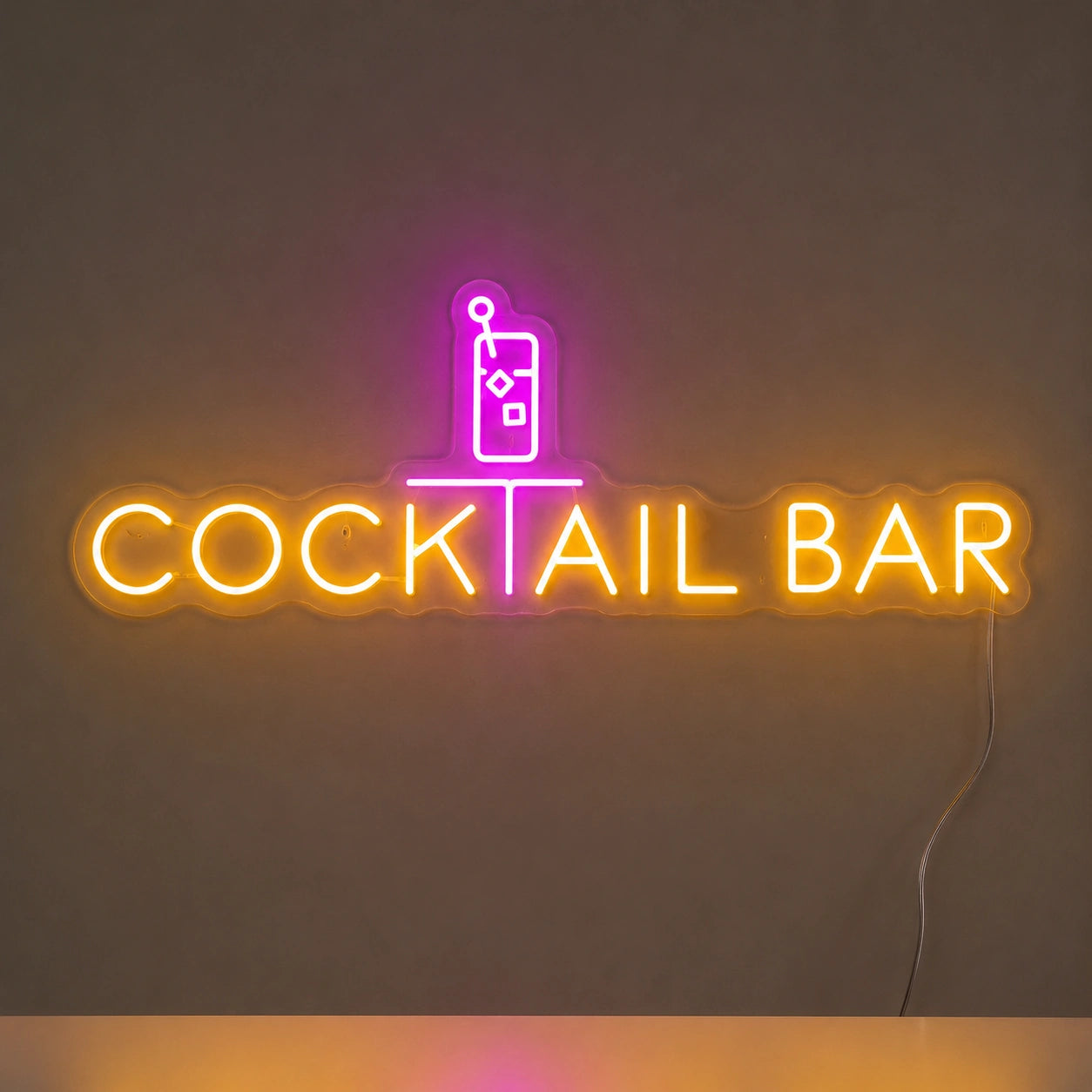 Cocktail Bar Brick Neon Sign LED Neon Sign main product image