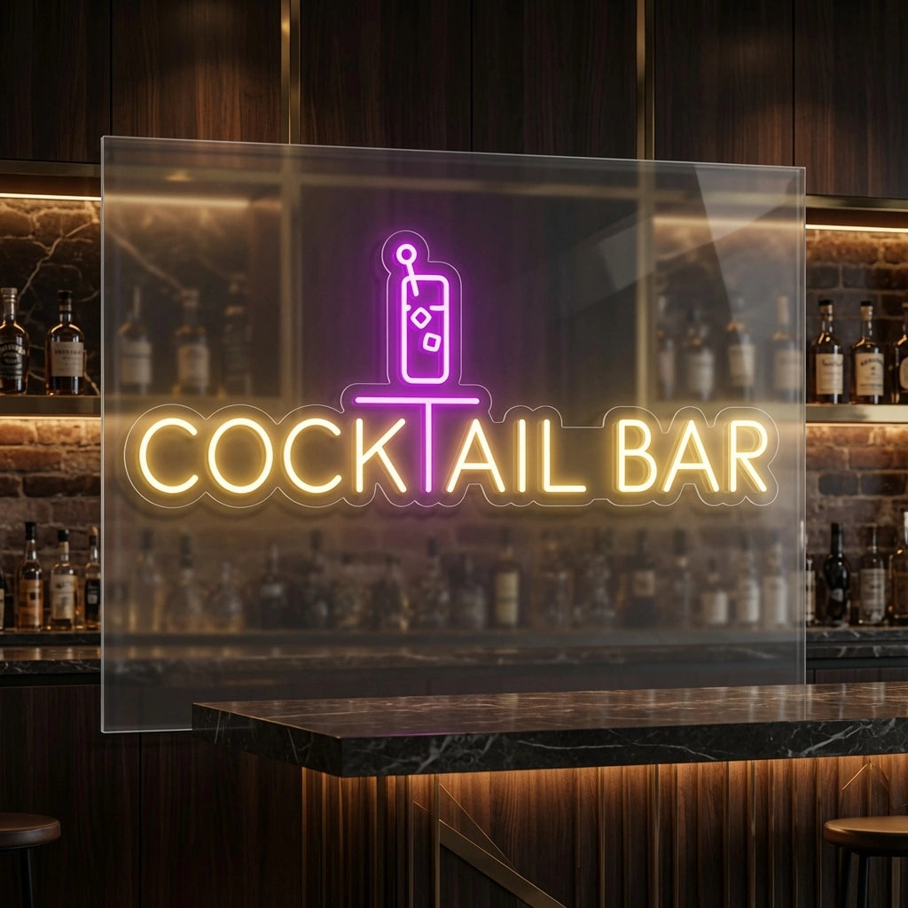 Cocktail Bar Business LED Neon Sign Wall Decor - 02 High-Converting Product Image