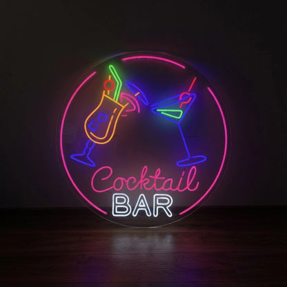 Cocktail Bar LED Neon Sign Bedroom Decor - 01 Original Product Image