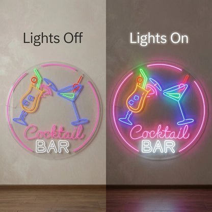 Cocktail Bar LED Neon Sign Bedroom Decor - Shineneon