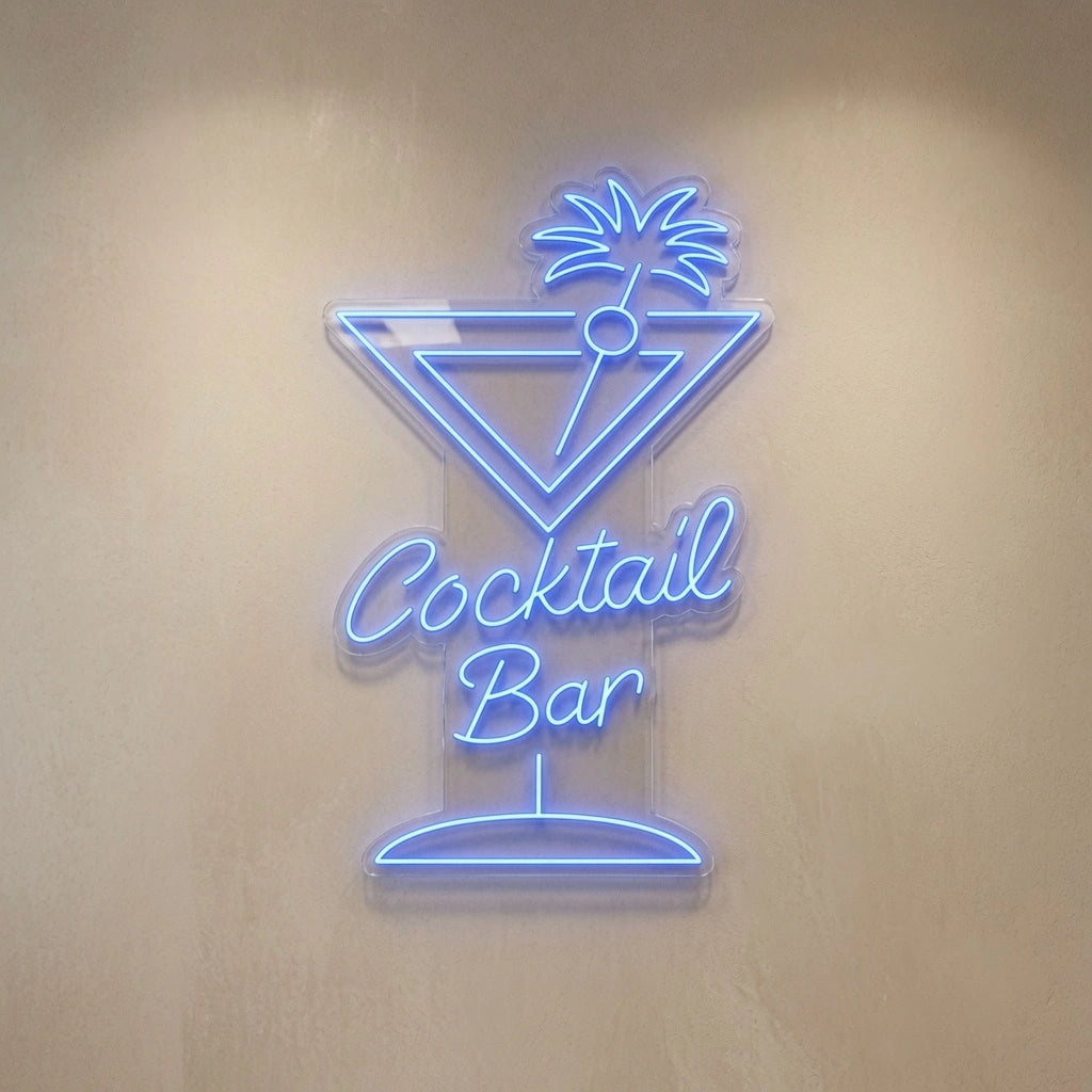 Cocktail Bar LED Neon Sign Home Decor - 04 Size Image