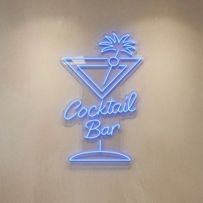 Cocktail Bar LED Neon Sign Home Decor - 04 Size Image