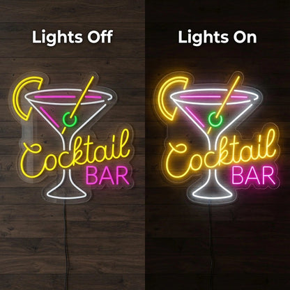 Cocktail Bar LED Neon Sign Home Wall Art - Shineneon
