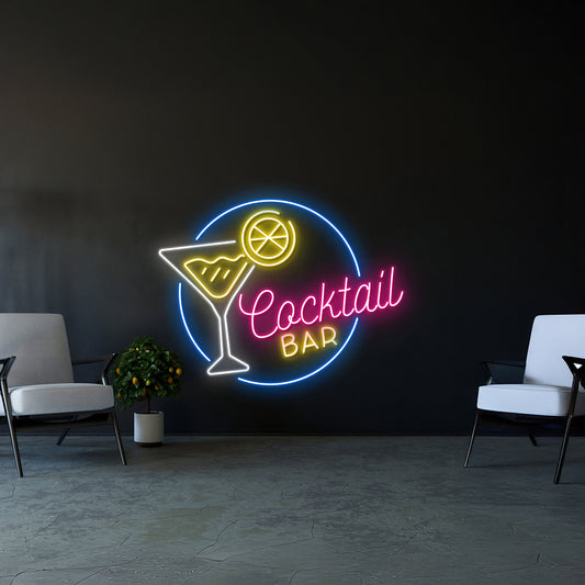 Cocktail Bar Led Sign