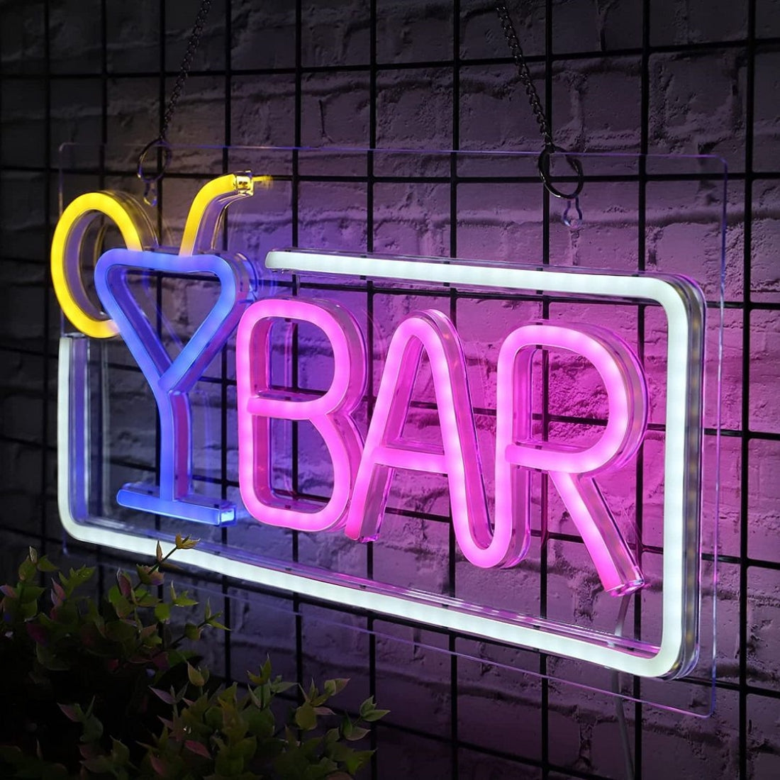 Cocktail Bar Led Sign Business Neon Signs Wall Art Decor