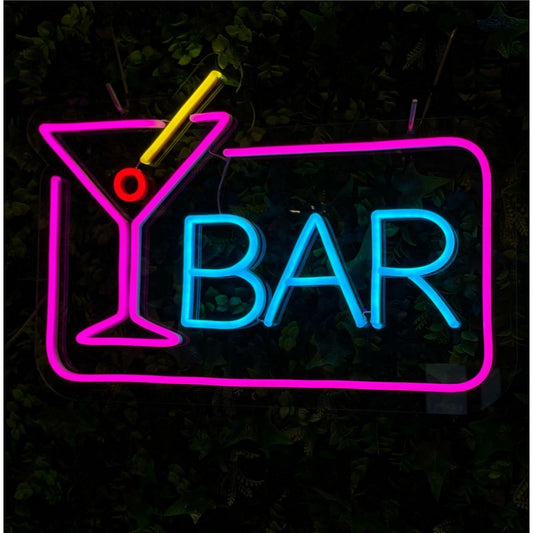 Cocktail Bar Led Sign Business Neon Signs Wall Decor