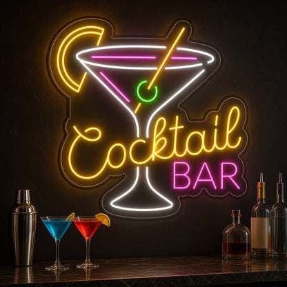 Cocktail Bar LED Neon Sign