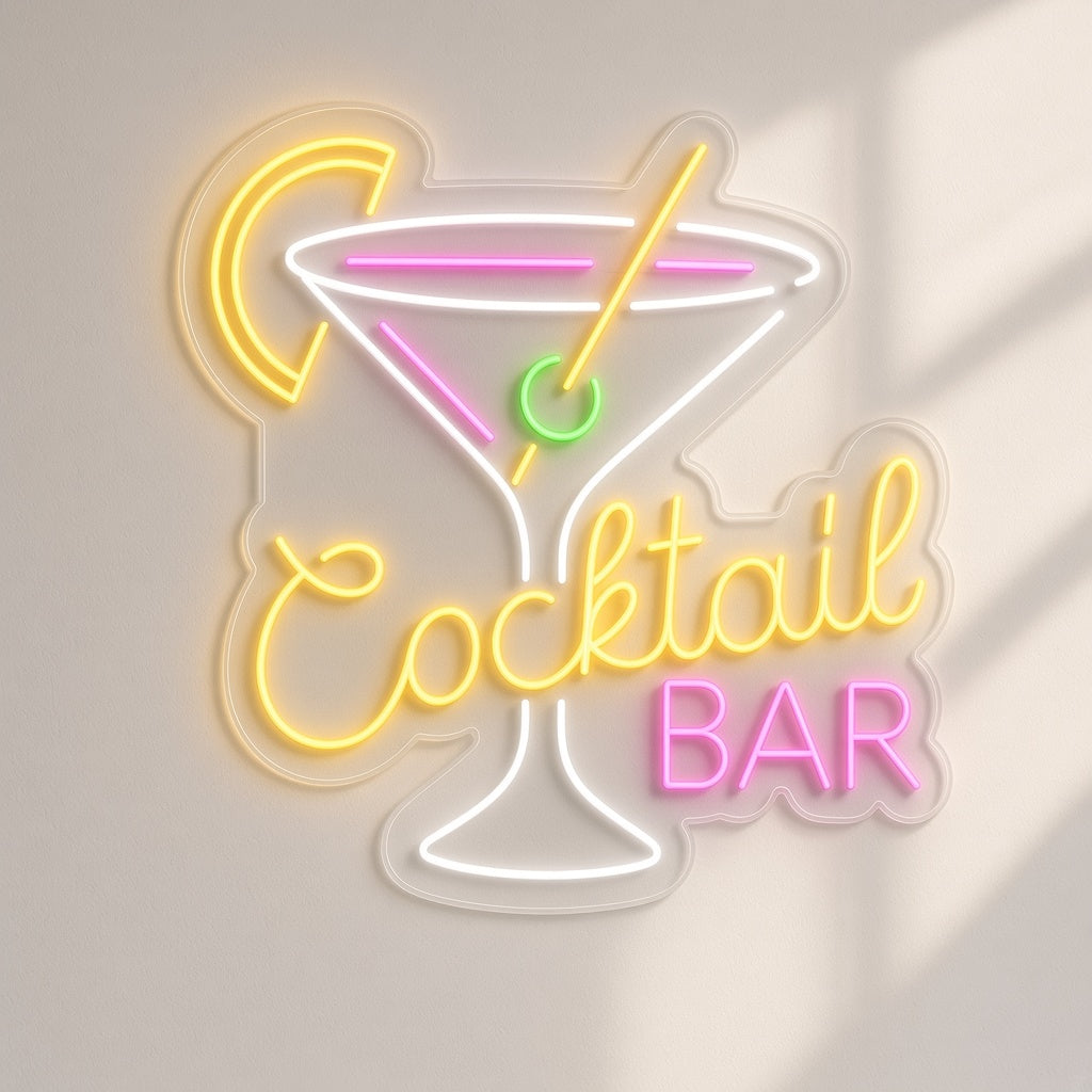 Cocktail Bar LED Neon Sign