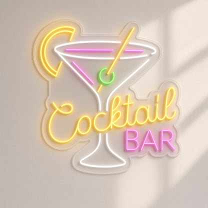 Cocktail Bar LED Neon Sign