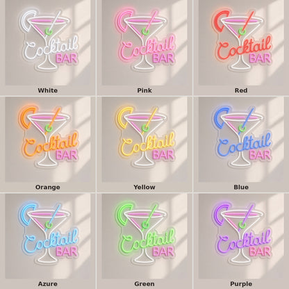 Cocktail Bar LED Neon Sign