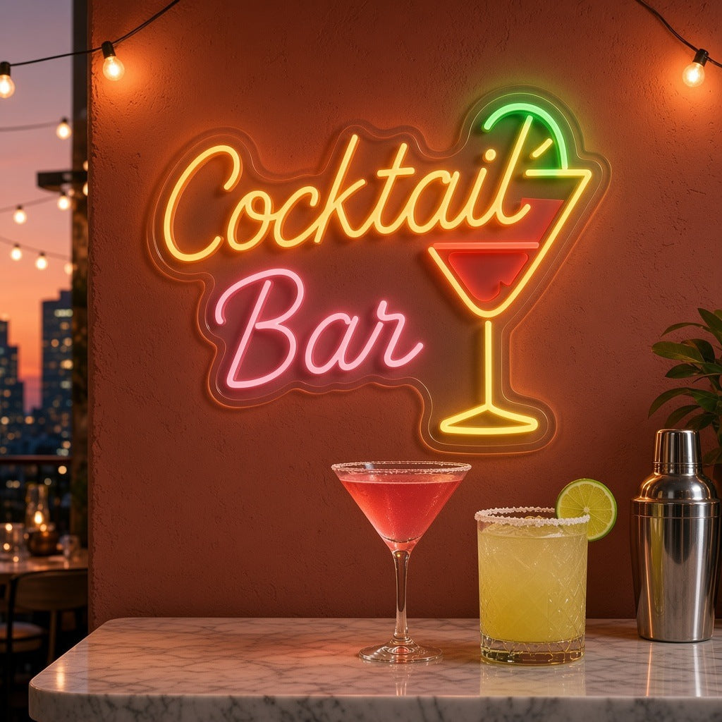 Cocktail Bar LED Neon Sign