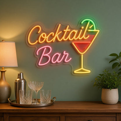Cocktail Bar LED Neon Sign