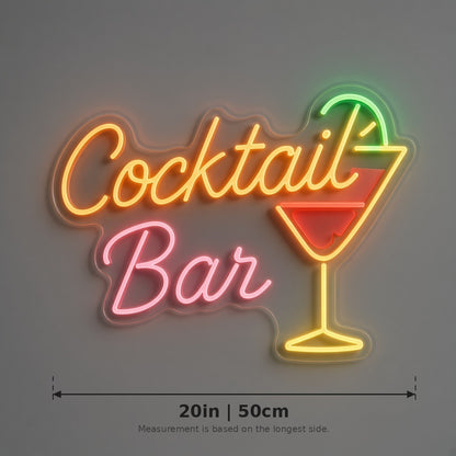 Cocktail Bar LED Neon Sign