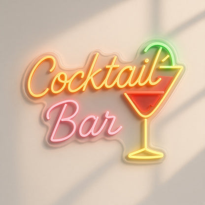 Cocktail Bar LED Neon Sign