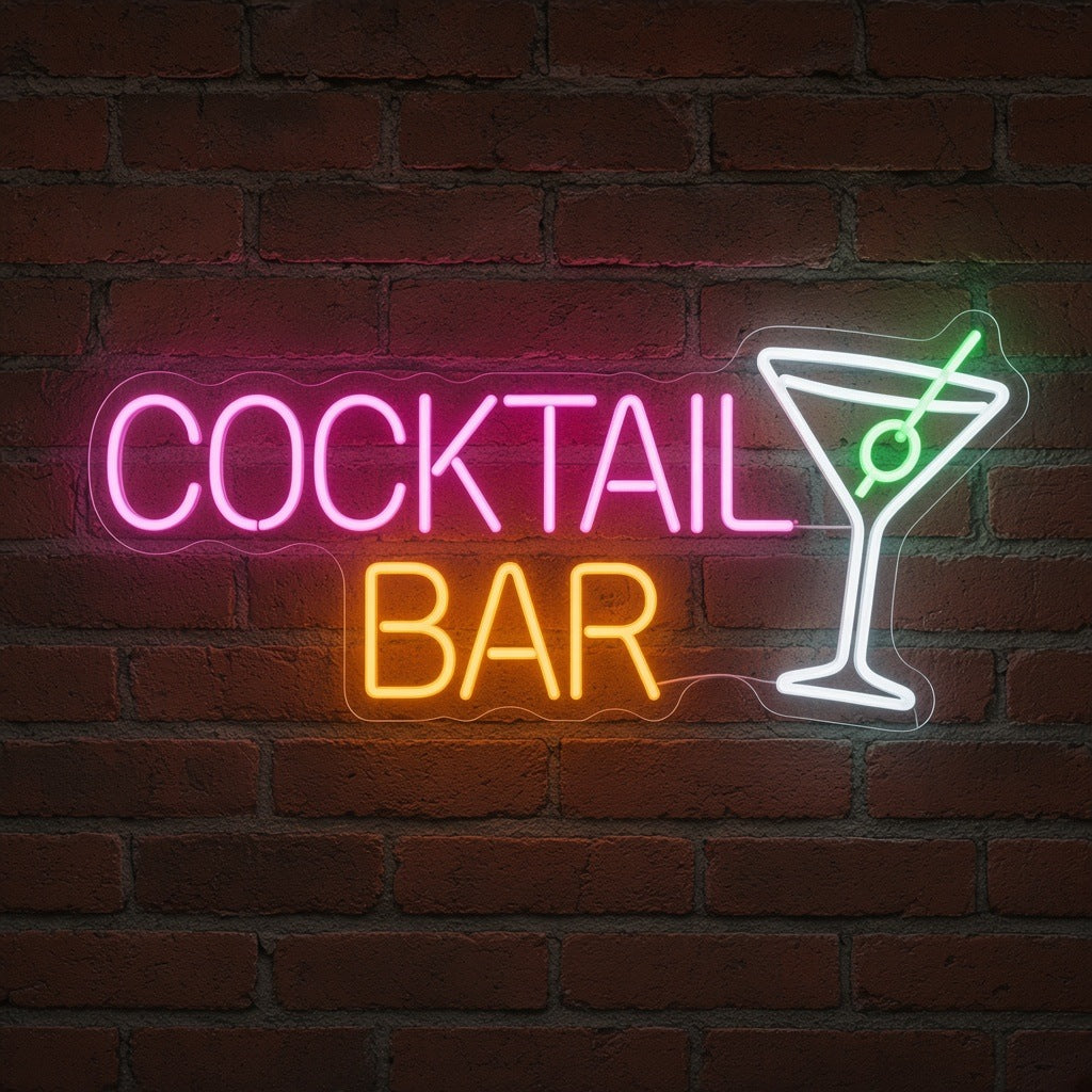 Cocktail Bar LED Neon Sign