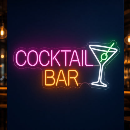 Cocktail Bar LED Neon Sign