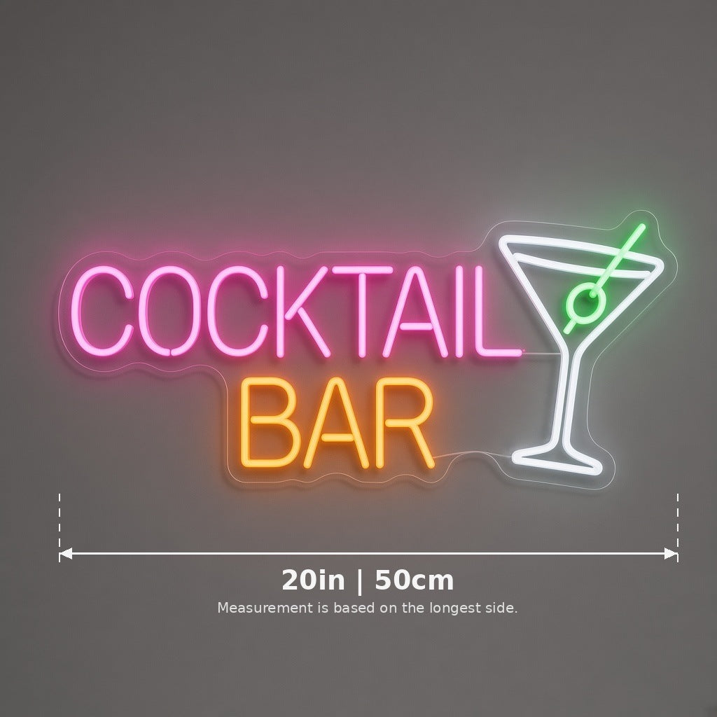 Cocktail Bar LED Neon Sign