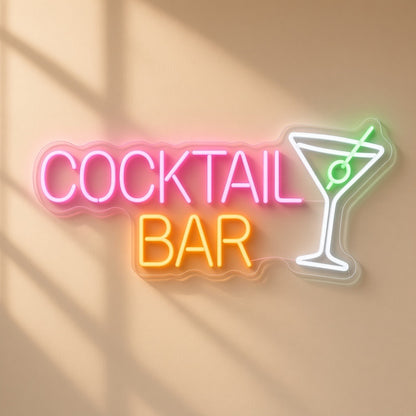 Cocktail Bar LED Neon Sign