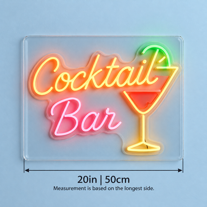 Cocktail Bar LED Neon Sign