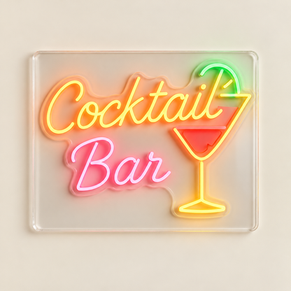 Cocktail Bar LED Neon Sign