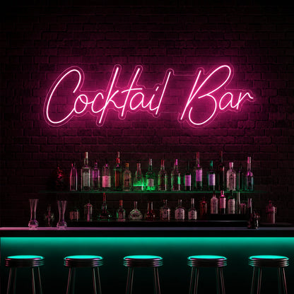 Cocktail Bar Wall LED Neon Sign - 01 Original Product Image
