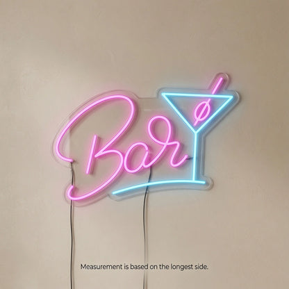 Cocktail Business LED Neon Sign Wall Decor - 04 Size Image