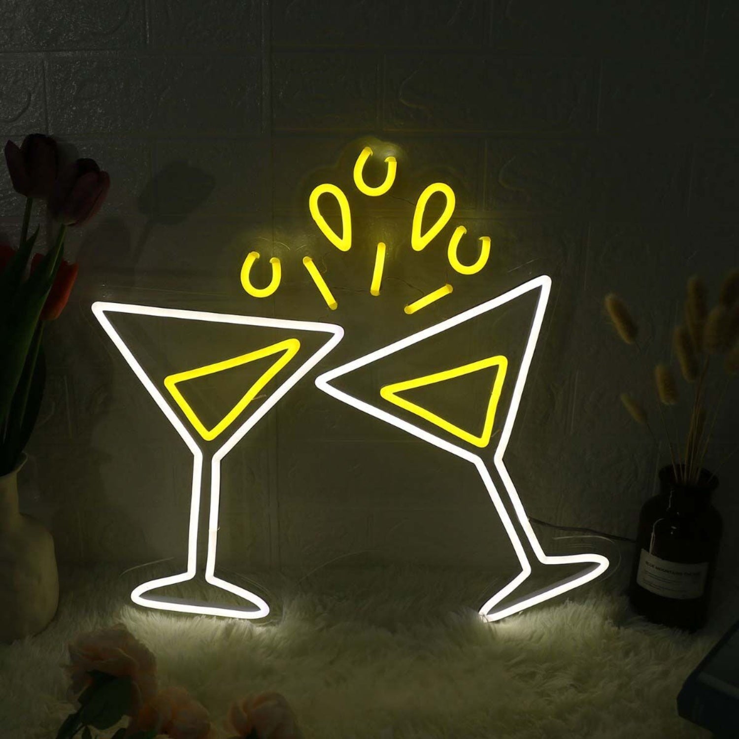 Cocktail Cheers Custom Neon Sign | Shineneon